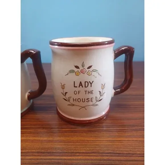 Vintage Master Of The House & Lady of the House, Good Morning Grouch & Darling” - Picture 6 of 9